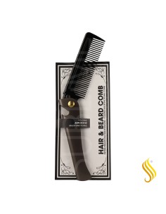 XAN PRO BARBER PRO HAIR BEARD COMB (PEINE BARBA PLEGABLE) 2